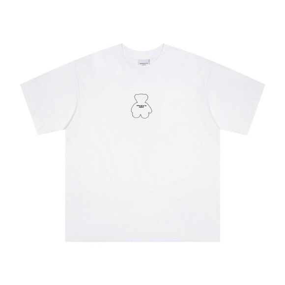 Acme De La Vie Short-Sleeved T-Shirt With Bear Lines Print - Picture 2 of 9